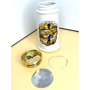 Vintage San Remo Himark Parmesan Cheese Shaker w/Complete Lid Ensamble